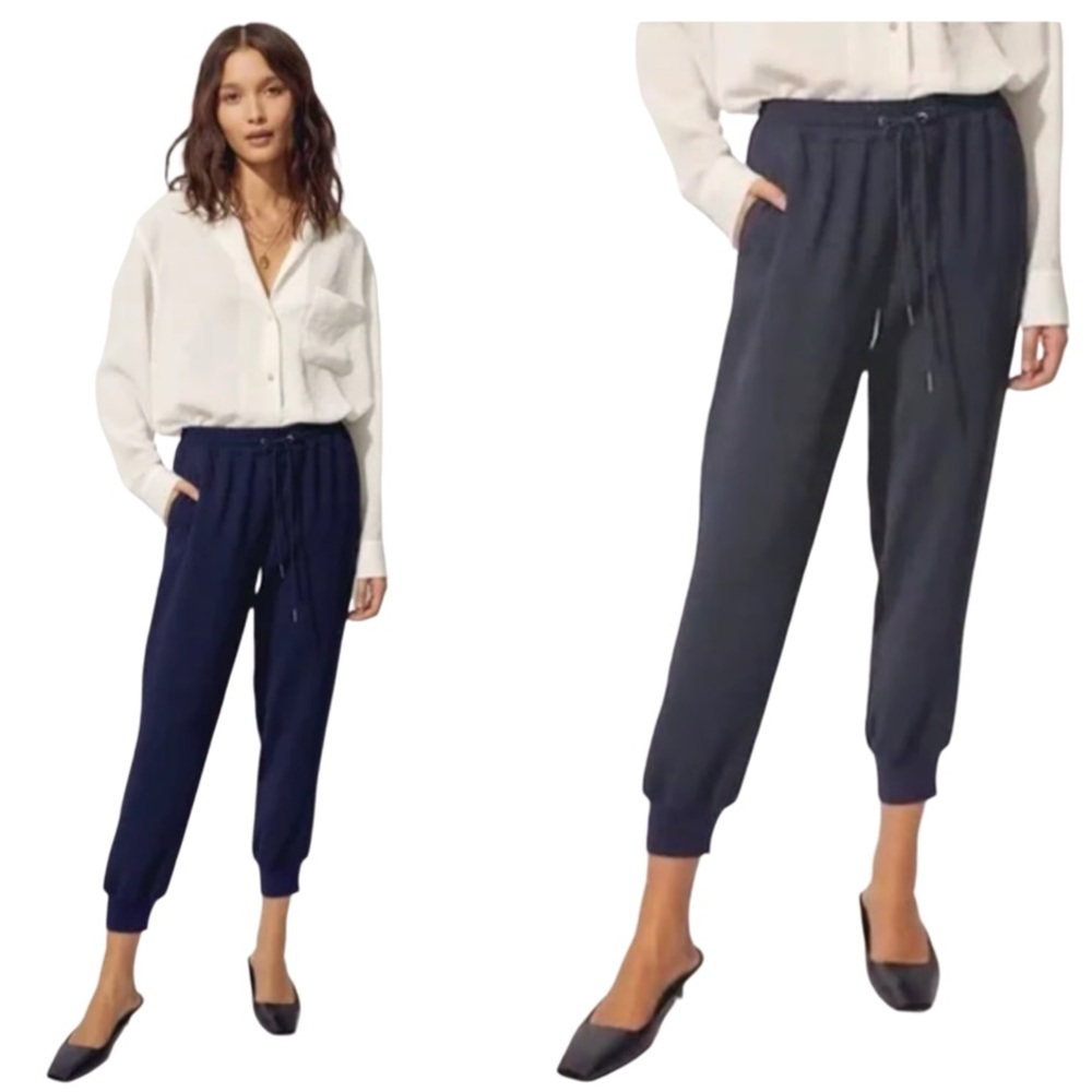 Aritzia Wilfred Free Buffon Black Pant